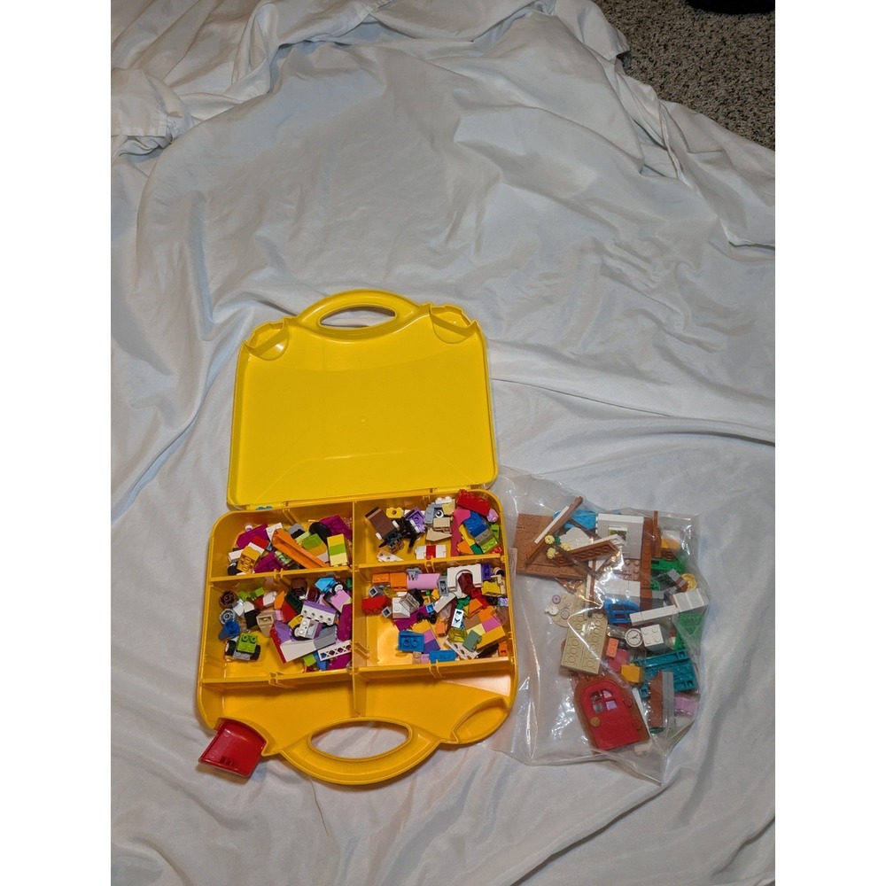Lego Lot - Multiple Pieces Comes With‎ A Carrying Case